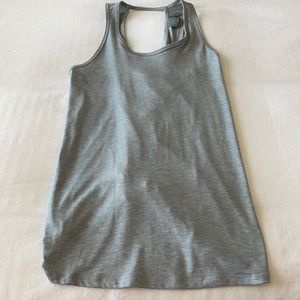 Athleta Gray Tie Back Tank
